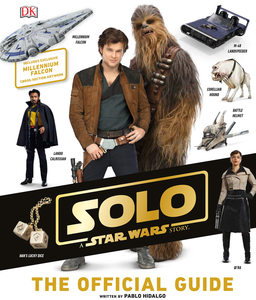Okładka wydania oryginalnego - Solo: A Star Wars Story The Official Guide.