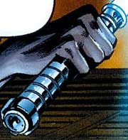 Miecz Cade'a, gdy ten był padawanem.