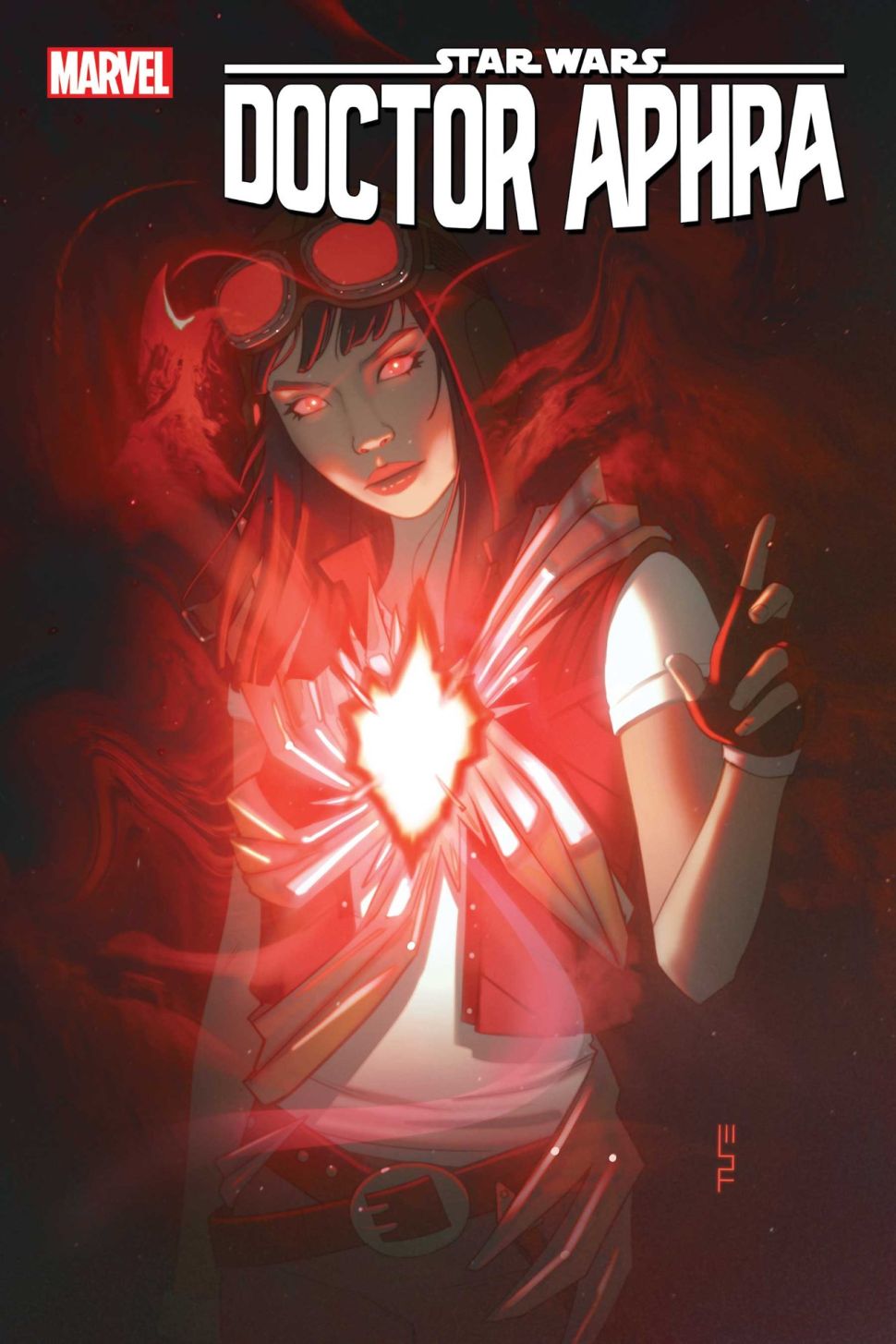 Wstępna okładka komiksu.