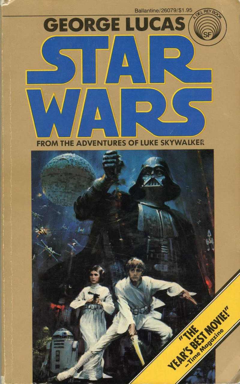 Star Wars: From the Adventures of Luke Skywalker z ilustracją Johna Berkeya (1978).