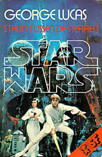 Okładka wydania holenderskiego - Star Wars - Strijd Tussen de Sterren.
