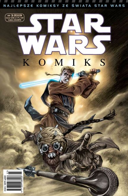Okładka Star Wars Komiks 3/2009, numeru w którym opublikowano polską wersję komiksu.