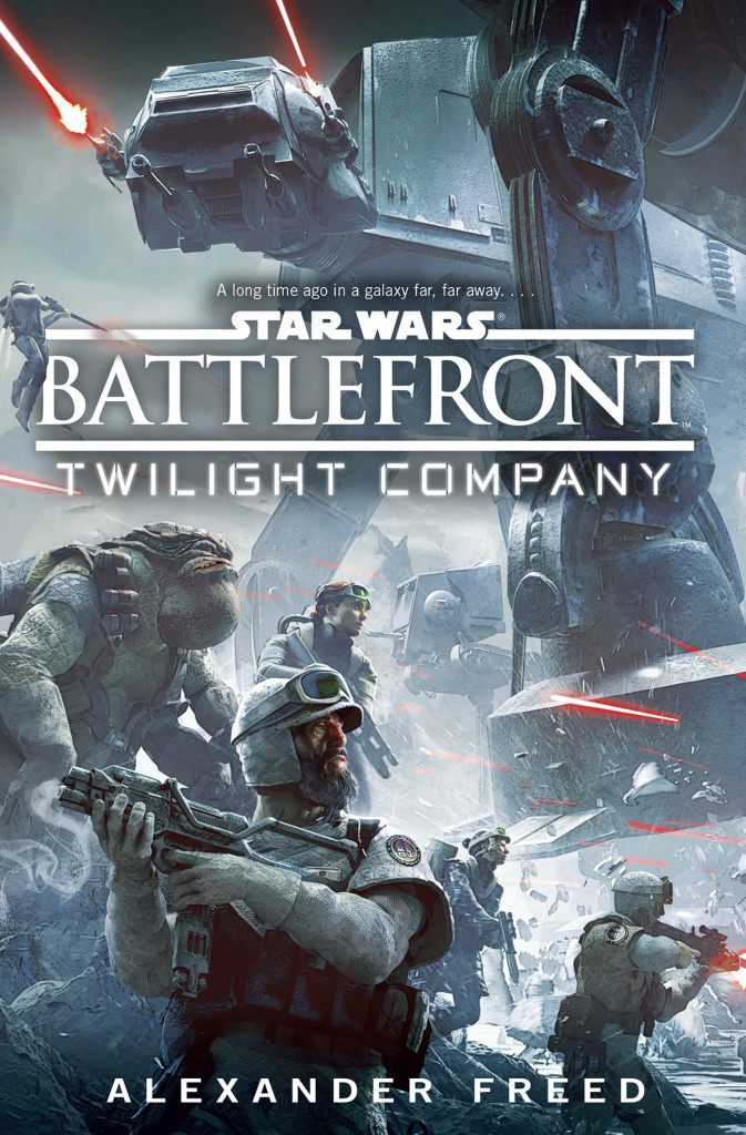 Okładka wydania oryginalnego (twarda) - Battlefront: Twilight Company.