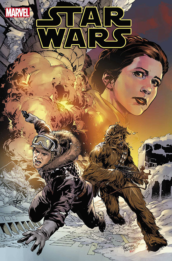 Wstępna okładka komiksu.