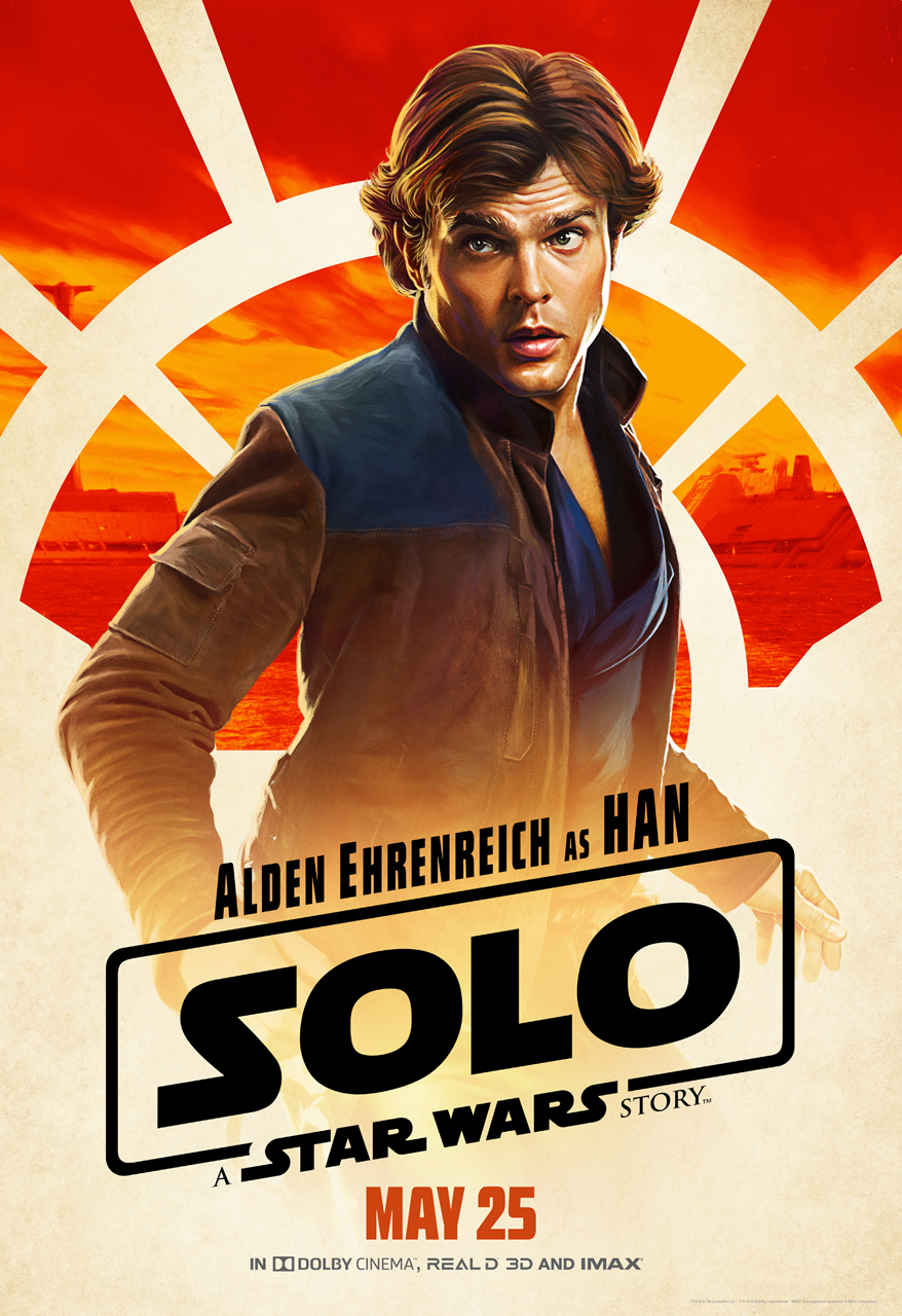 Plakat z Hanem Solo.